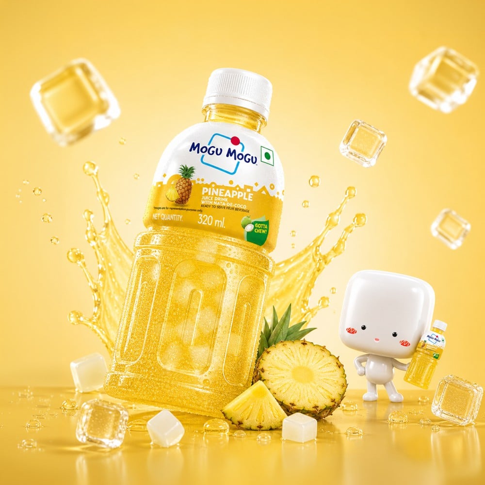 Mogu Mogu Mogu Mogu Pineapple Fruit Drink