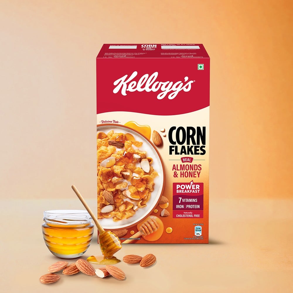 Kellogg's Kellogg's Almonds & Honey Corn Flakes