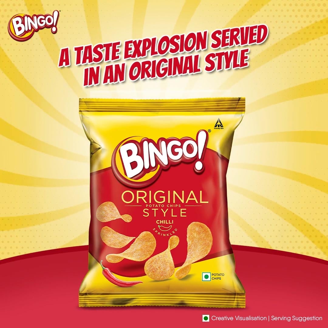 Bingo Bingo Original Style Chilli Potato Chips