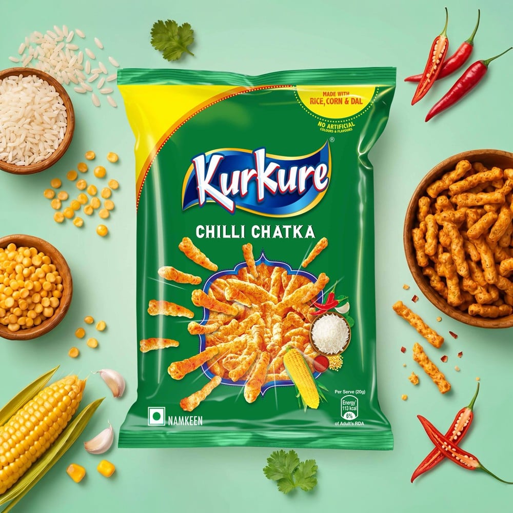 Kurkure Kurkure Chilli Chatka Crisps