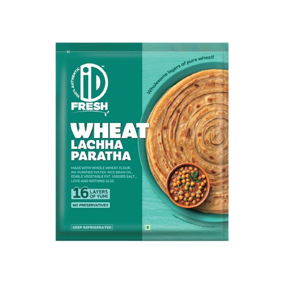 iD iD Wheat Lachha Paratha