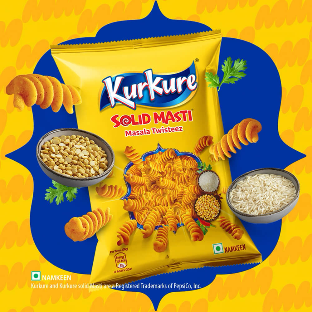 Kurkure Kurkure Solid Masti Masala Twisteez Crisps