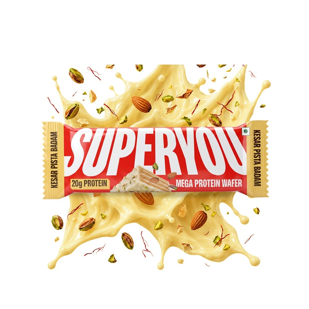 SuperYou SuperYou Kesar Pista Badam Protein Bar