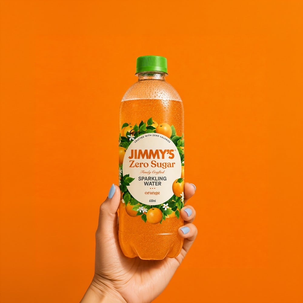 Jimmy's Jimmy's Orange Zero Sugar Sparkling Drink
