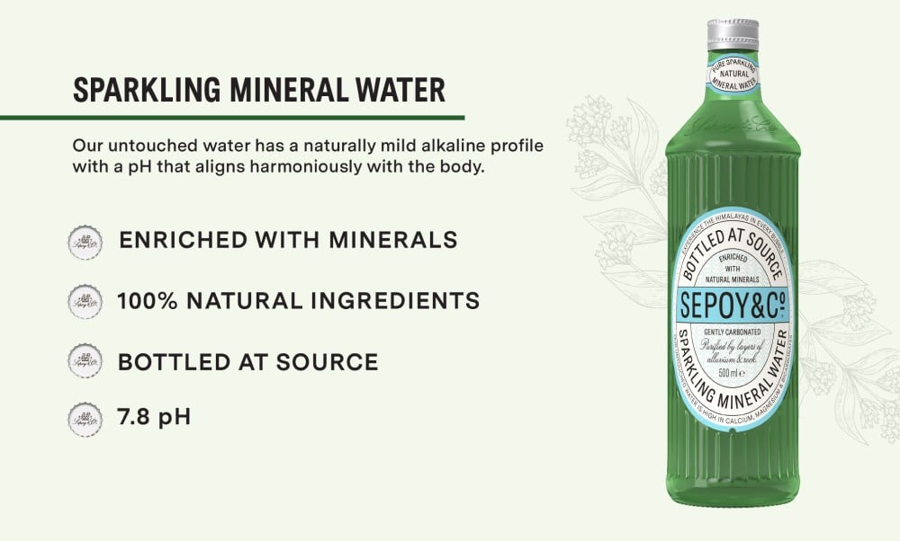 Sepoy & Co. Sepoy & Co. Mineral Sparkling Water