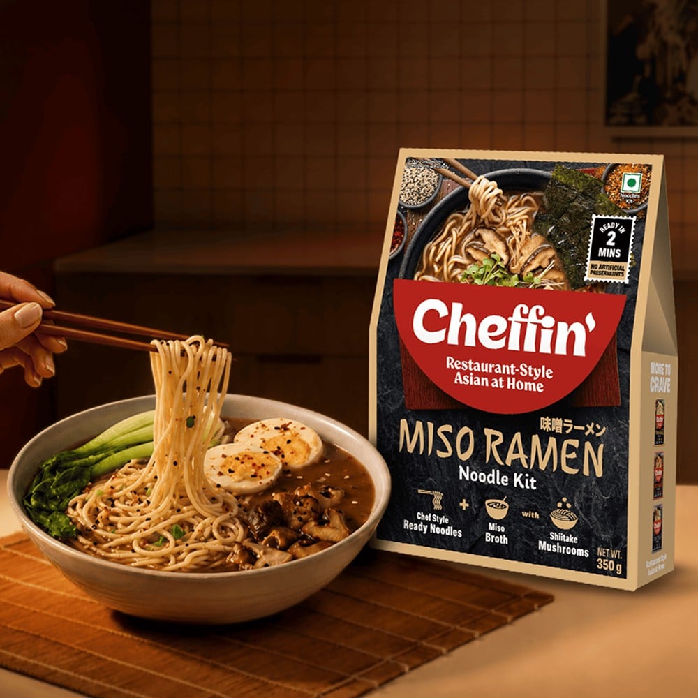 Cheffin Cheffin Japanese Miso Ramen Flavoured Instant Noodles Kit
