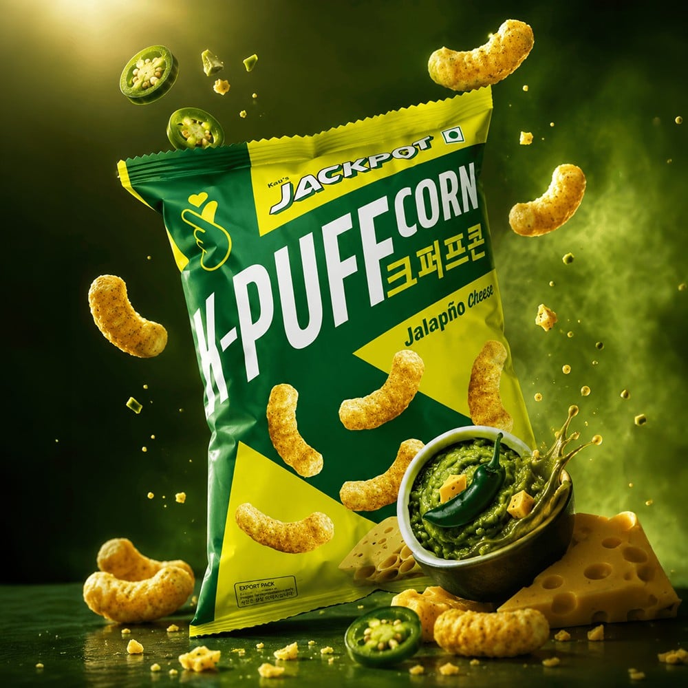Kab's Jackpot Kab's Jackpot Jalapeño Cheese Puffs Corn