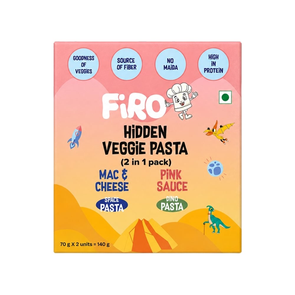 FiRO FiRO Multi-Shape Instant Pasta with Premix for Kids