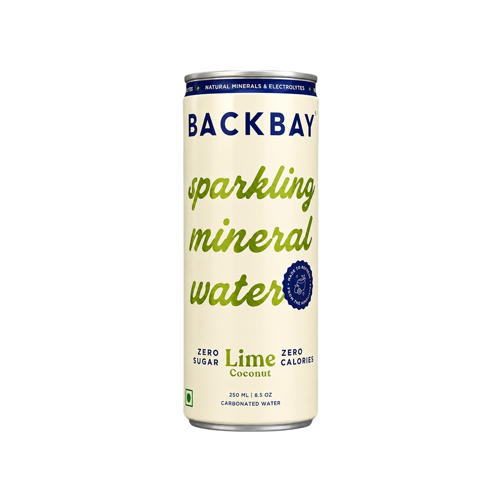 Backbay Backbay Lime Coconut Mineral Sparkling Water