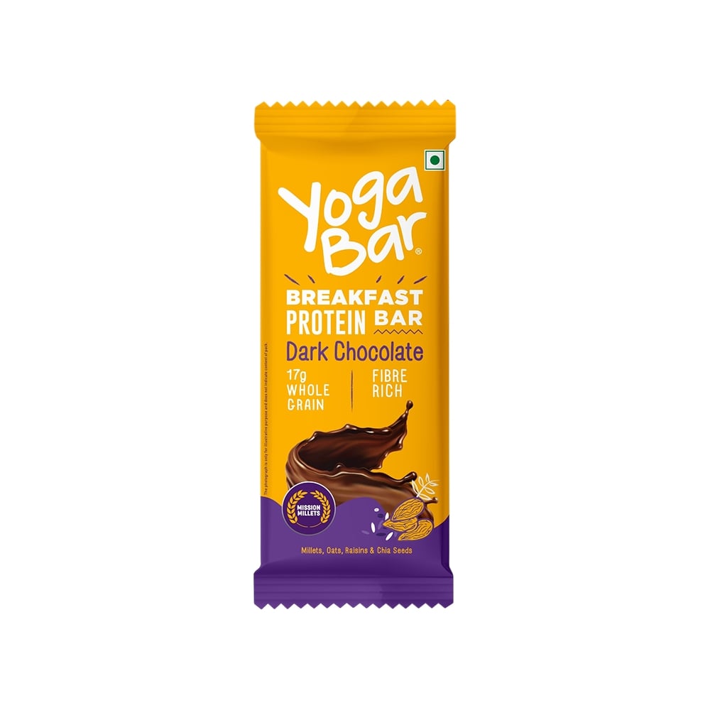 Yoga Bar Yoga Bar Dark Chocolate Breakfast Protein Bar