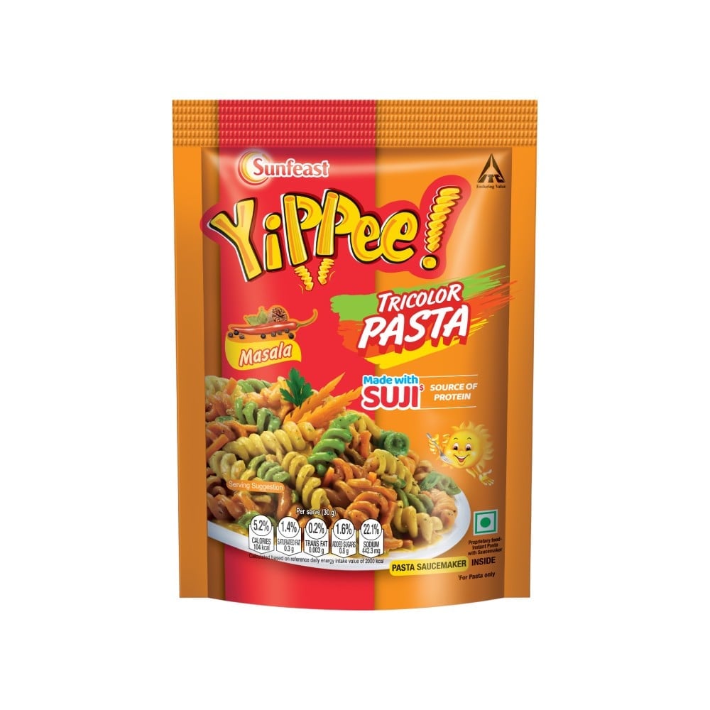 Yippee Yippee Tricolor Masala Instant Pasta