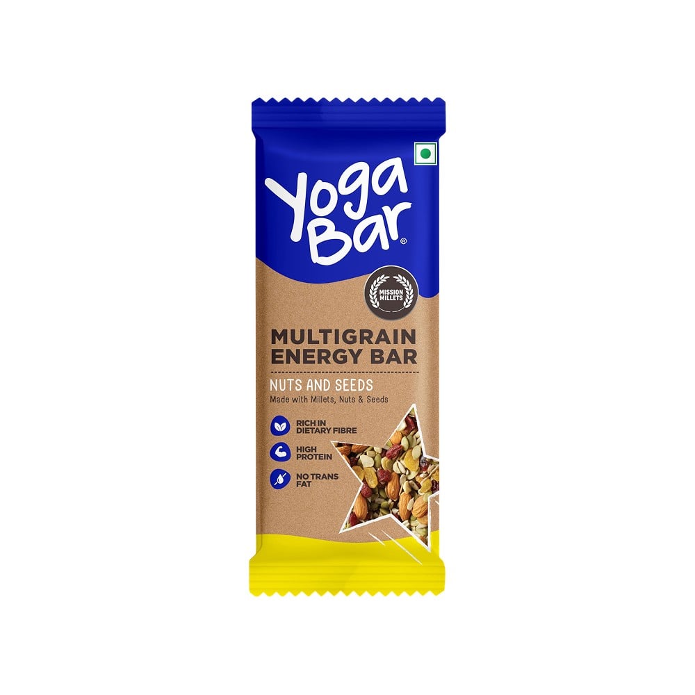 Yoga Bar Yoga Bar Nuts & Seeds Multigrain Energy Protein Bar