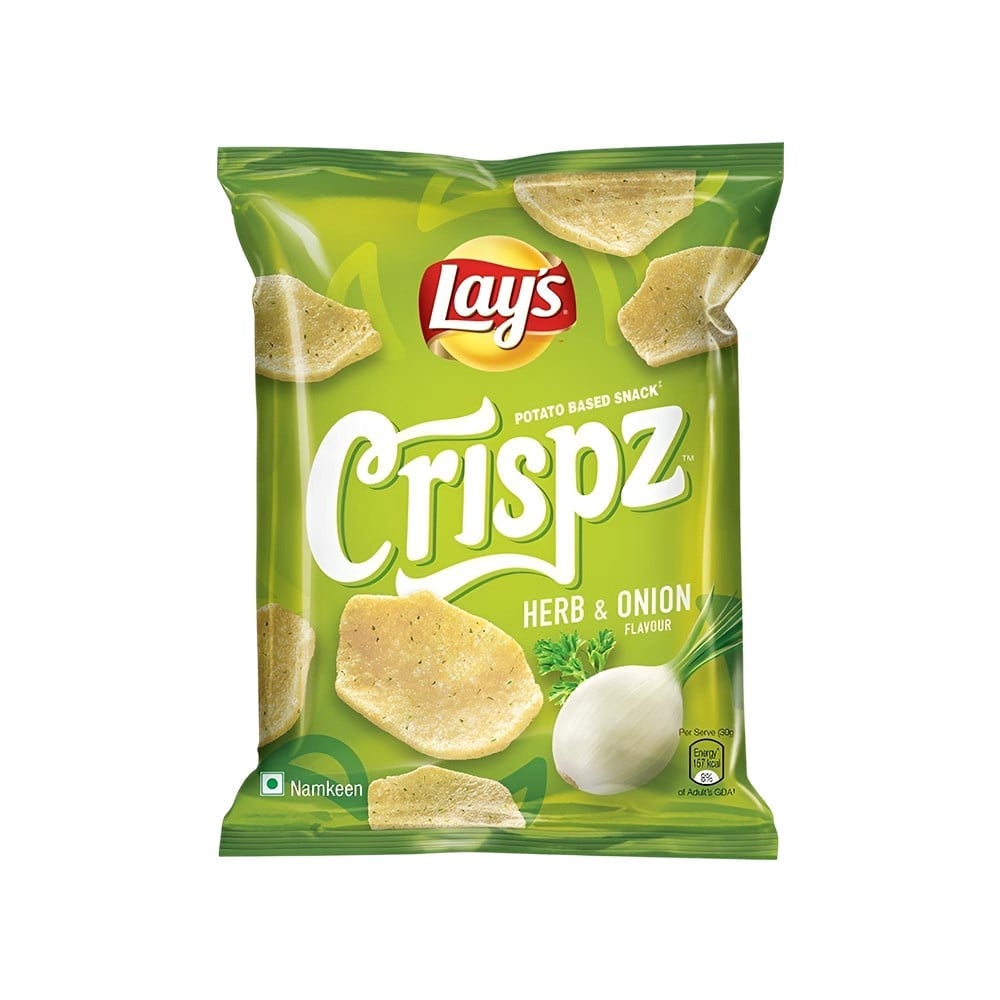 Lay's Lay's Crispz Herb & Onion Potato Chips