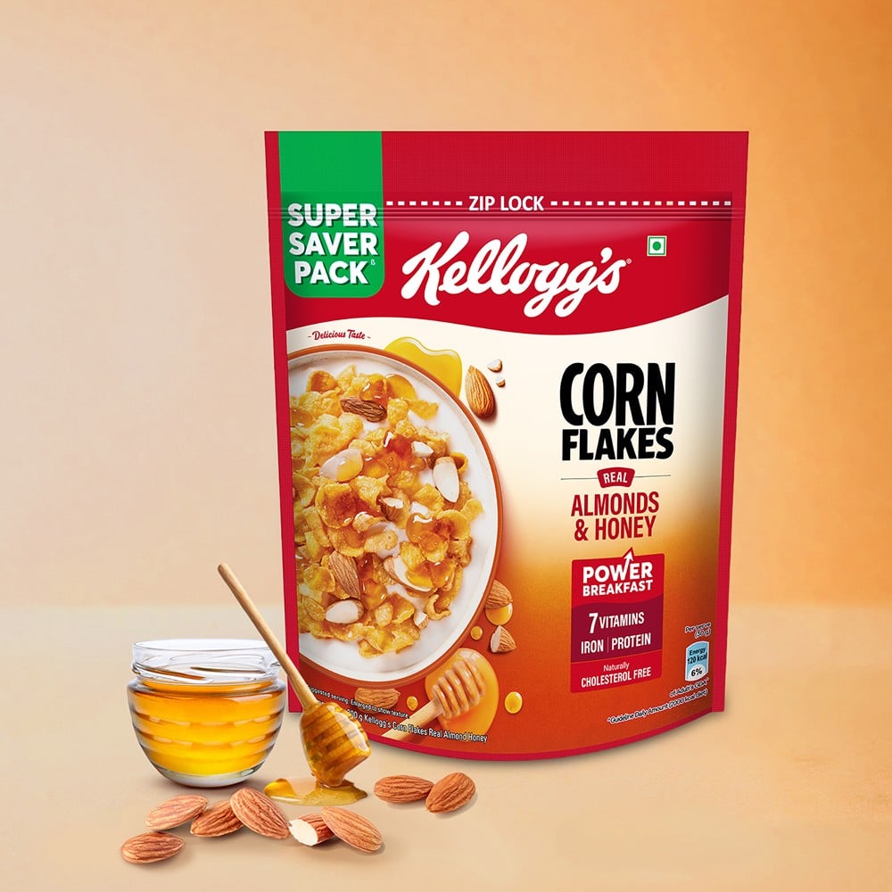 Kellogg's Kellogg's Almonds & Honey Corn Flakes