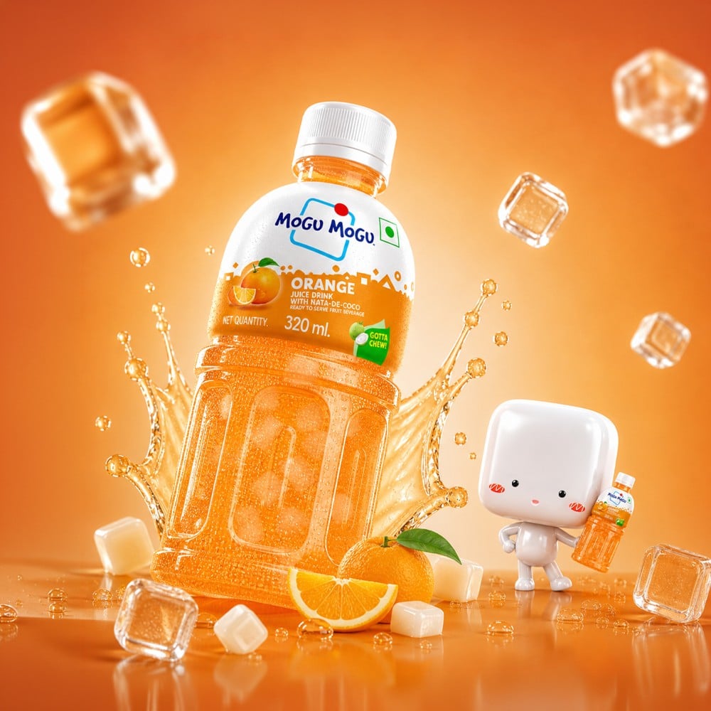 Mogu Mogu Mogu Mogu Orange Fruit Drink