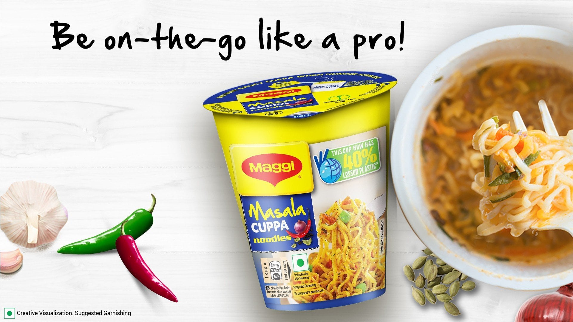 Maggi Maggi Masala Cuppa Noodles