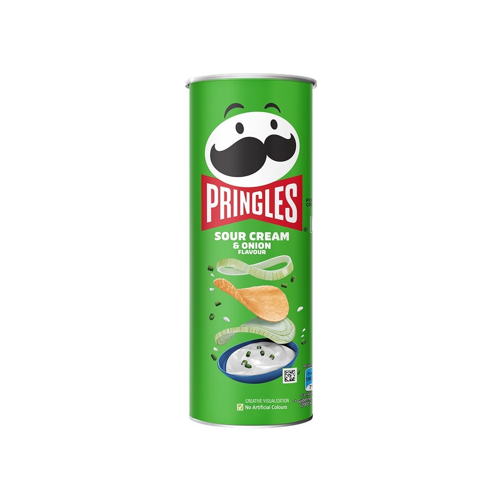 Pringles Pringles Sour Cream & Onion Potato Chips
