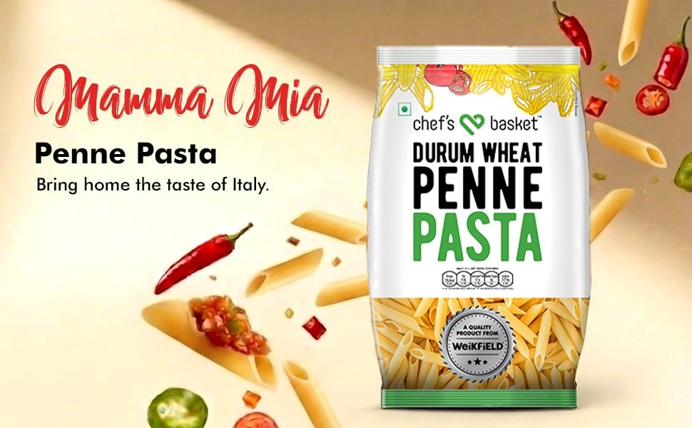 Chef's Basket Chef's Basket Durum Wheat Semolina Penne Pasta