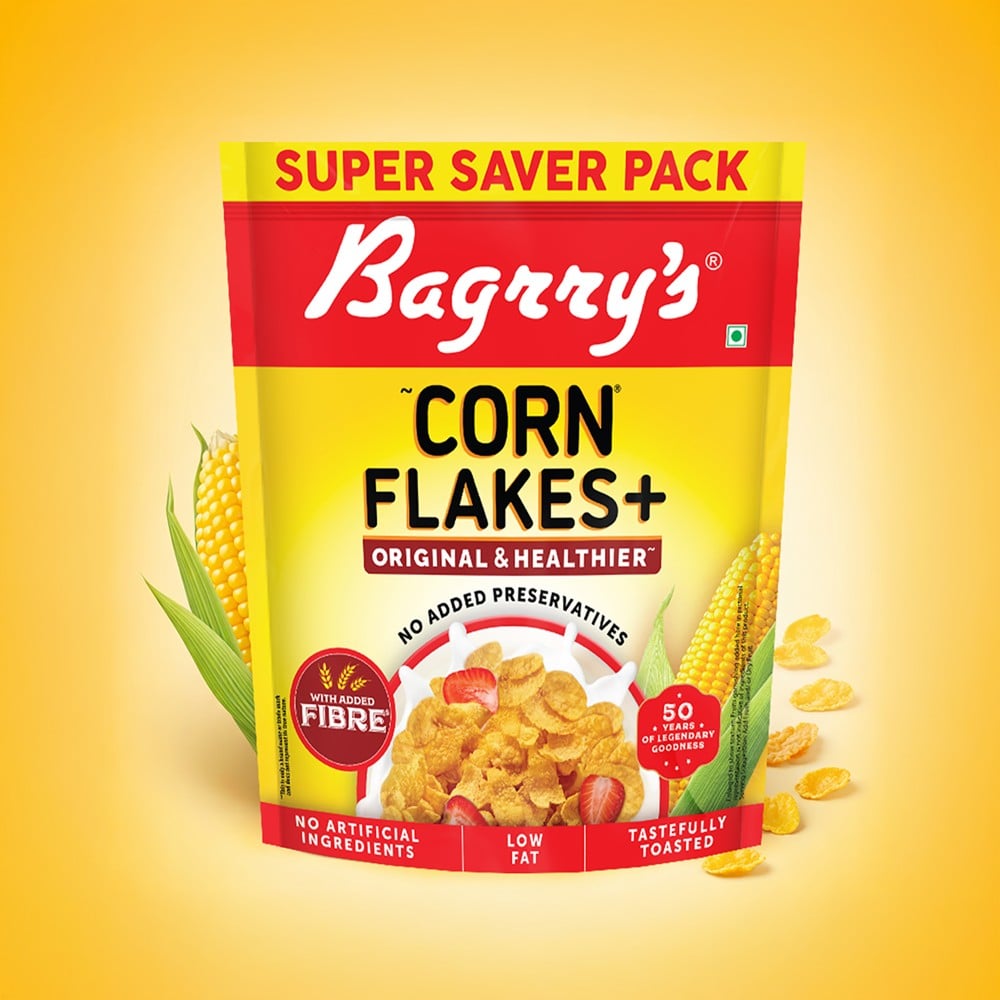 Bagrry's Bagrry's Corn Flakes Plus Original & Healthier (with Fibre Power)