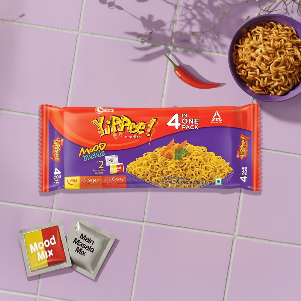 Yippee Yippee Mood Masala Instant Noodles