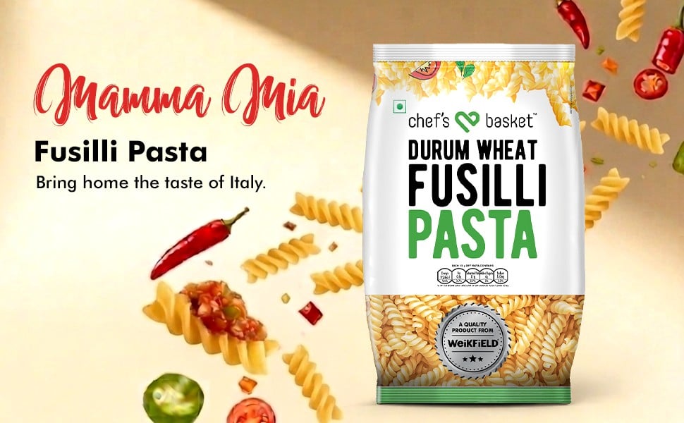 Chef's Basket Chef's Basket Durum Wheat Semolina Fusili Pasta