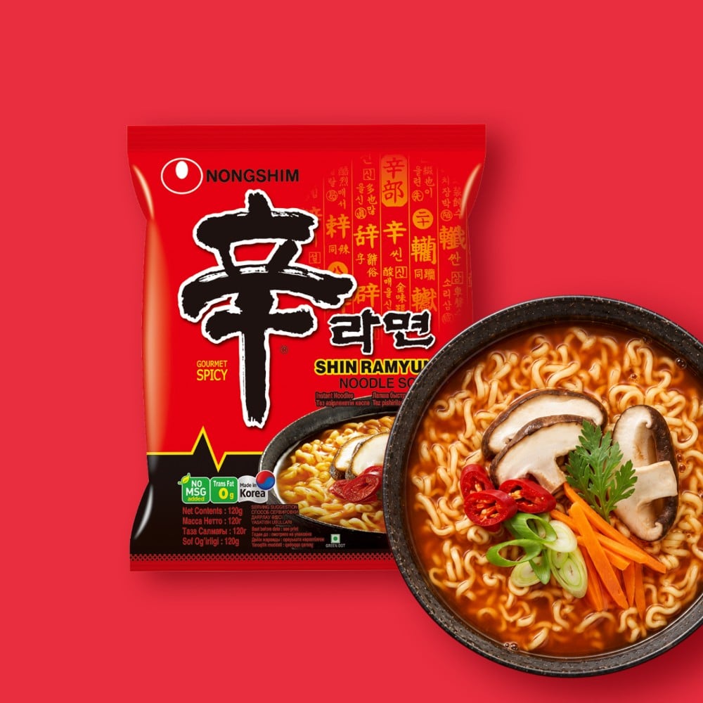 Nongshim Nongshim Shin Ramyun Spicy Flavoured Instant Noodles