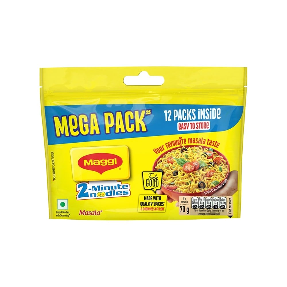 Maggi Maggi 2 - Minute Instant Noodles Made With Quality Spices