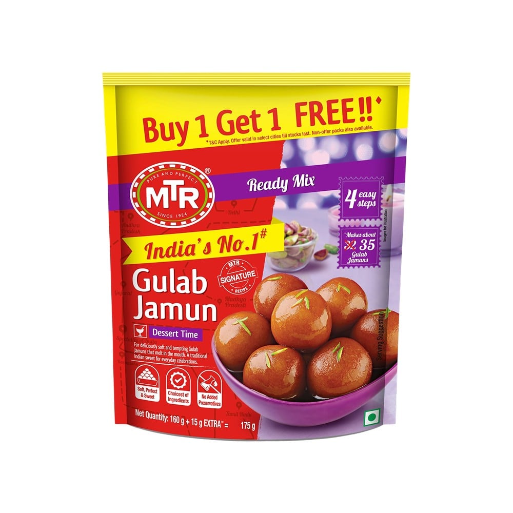 MTR MTR Gulab Jamun Mix (Buy 1 Get 1 Free)