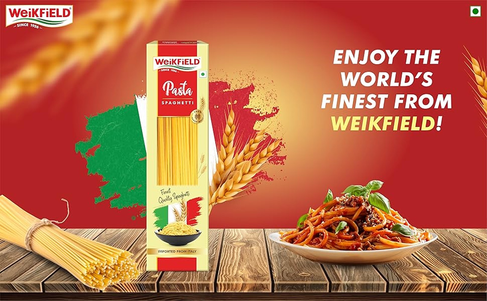 Weikfield Weikfield Durum Wheat Semolina Spagheti Pasta