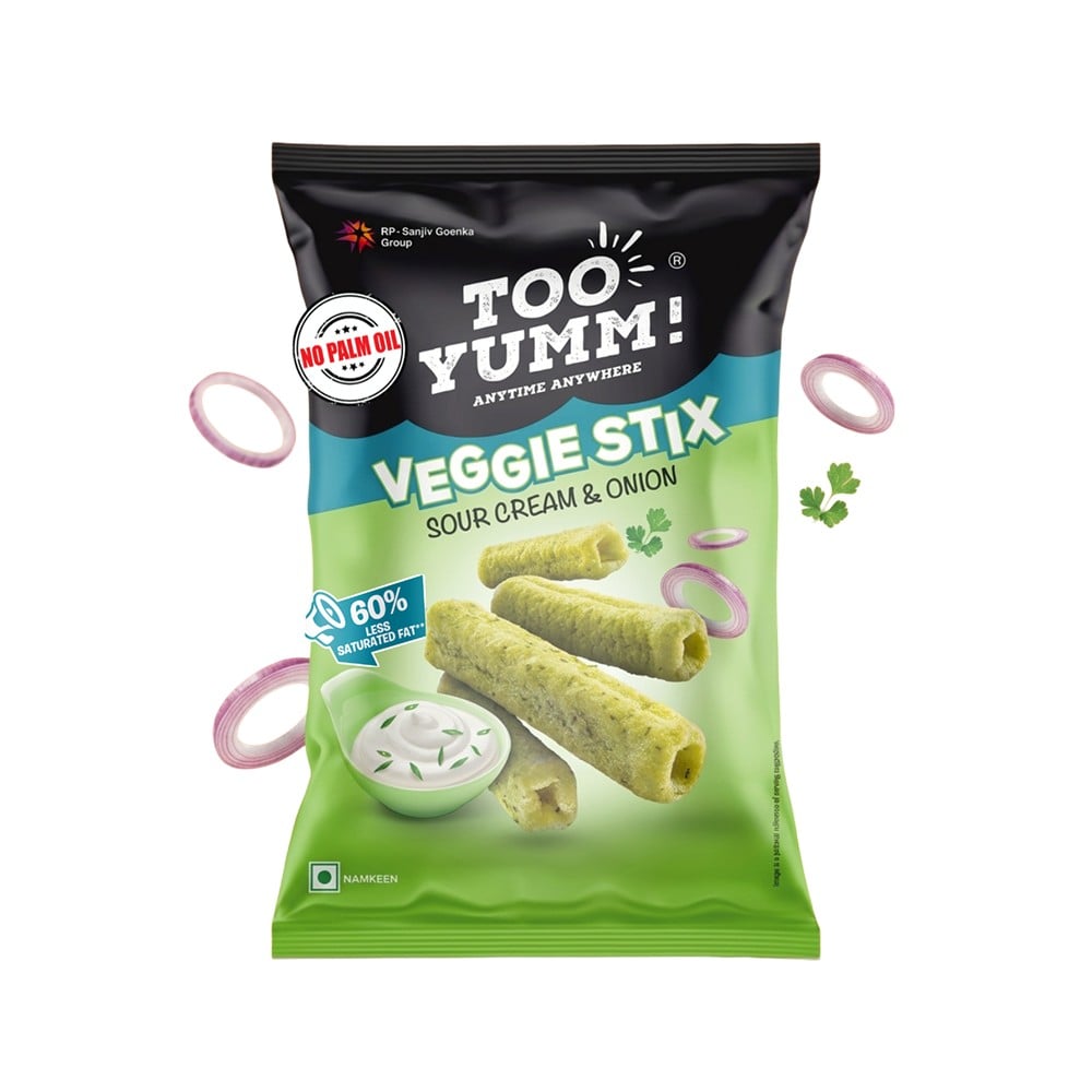 Too Yumm Too Yumm Sour Cream & Onion Veggie Stix