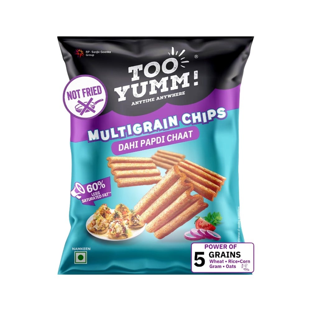 Too Yumm Too Yumm Baked Dahi Papdi Chaat Multigrain Chips