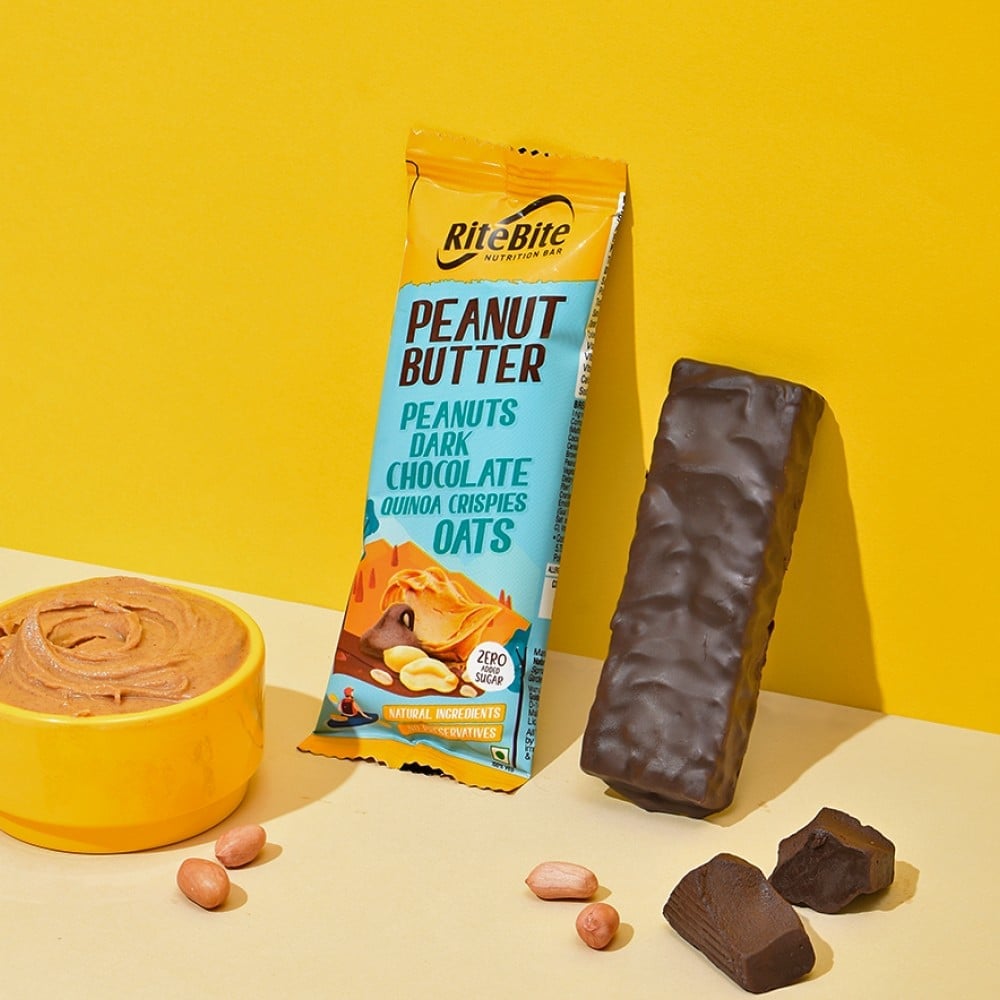 RiteBite RiteBite Peanut Butter 4g Protein Bar