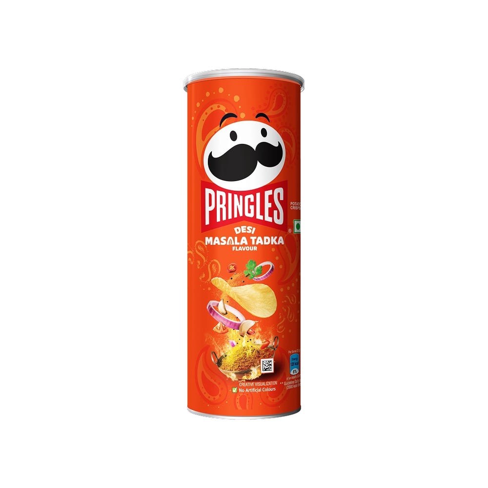 Pringles Pringles Desi Masala Tadka Potato Chips - Crispy Snack