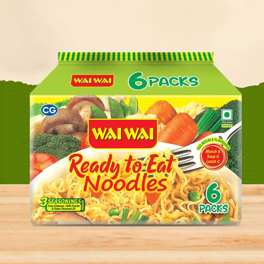 Wai Wai Wai Wai Ready To Eat Veg Masala Noodles