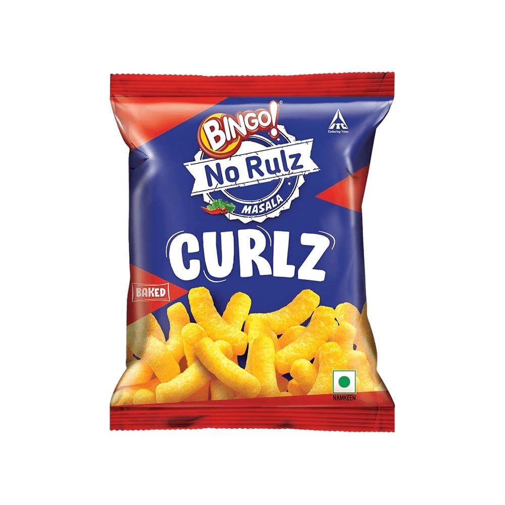 Bingo Bingo Baked No Rulz Masala Curlz Puffs