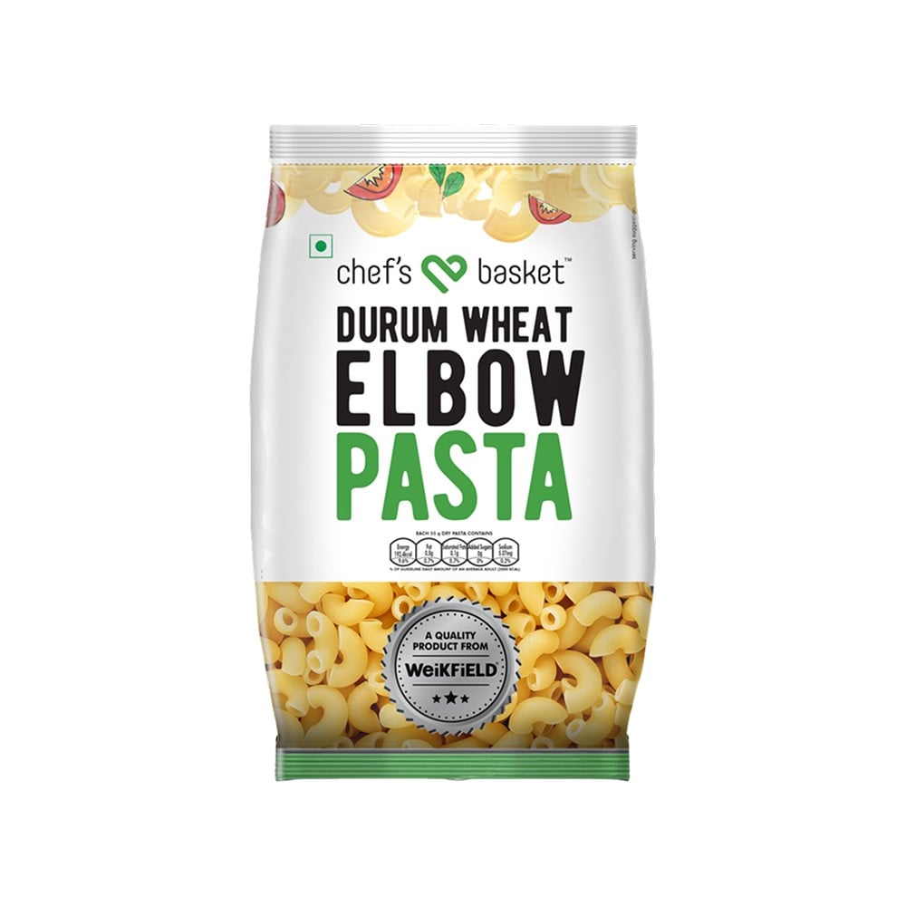 Chef's Basket Chef's Basket Durum Wheat Semolina Elbow Pasta