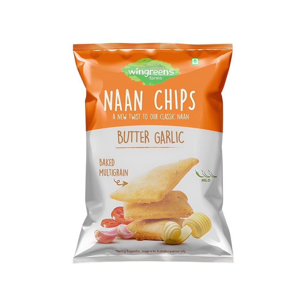 Wingreens Farms Wingreens Farms Butter Garlic Naan Chips
