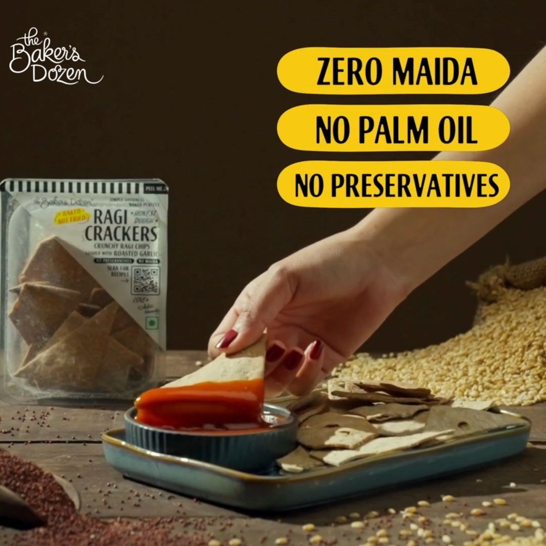 The Baker's Dozen The Baker's Dozen High Protein Ragi Chips