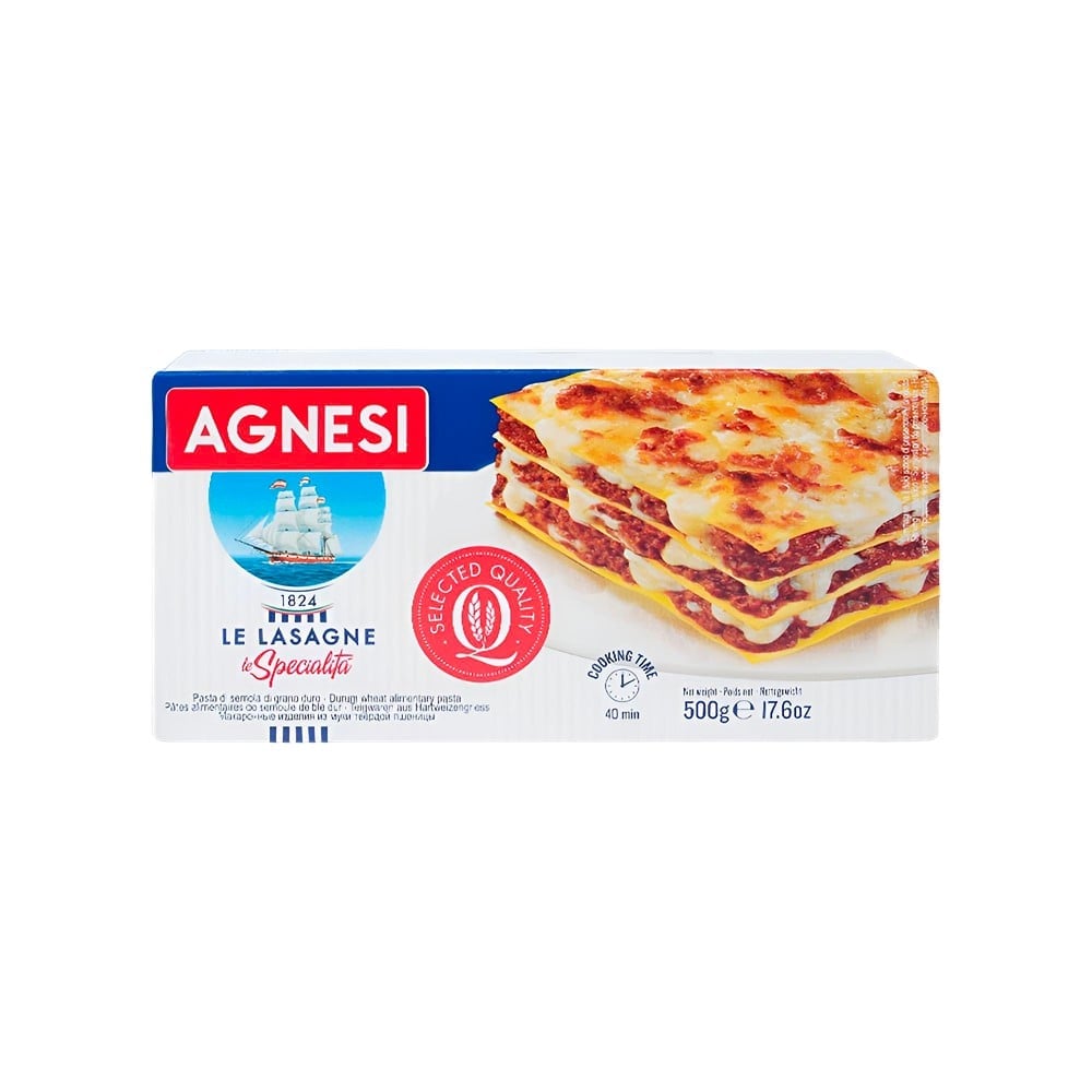 Agnesi Agnesi Le Lasagne Sheet Pasta