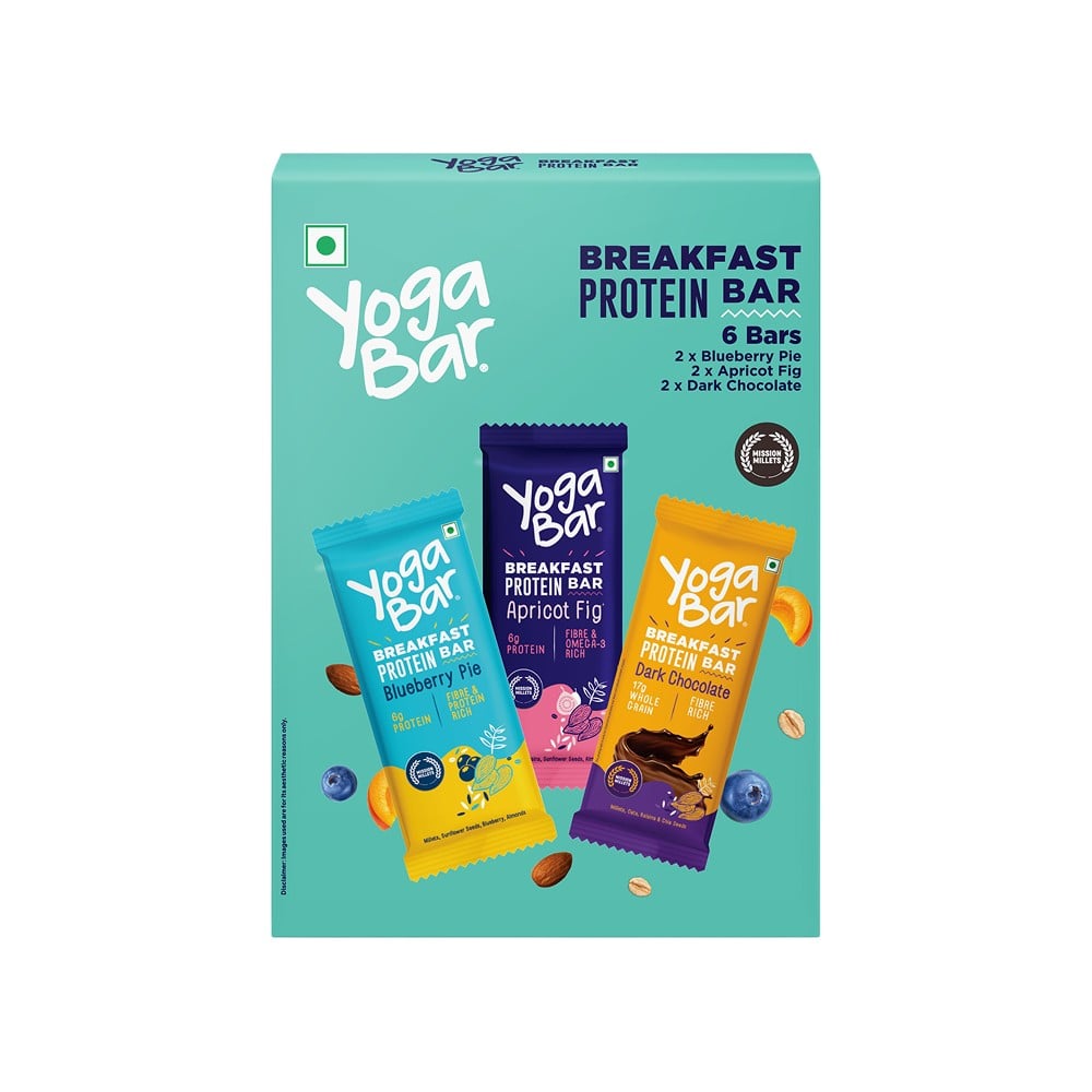 Yoga Bar Yoga Bar Assorted Breakfast Protein Bar Pack