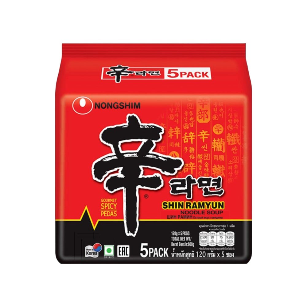 Nongshim Nongshim Shin Ramyun Spicy Flavoured Instant Noodle Soup