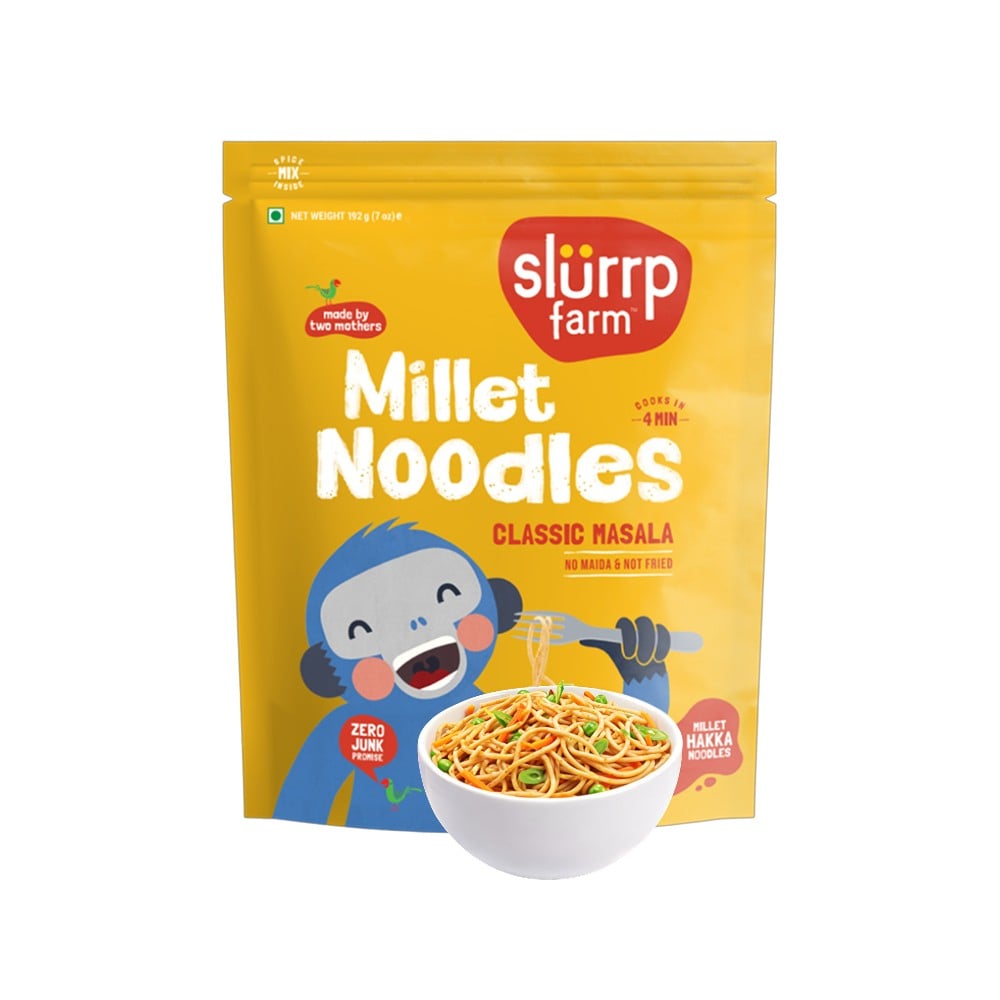 Slurrp Farm Slurrp Farm Classic Masala Foxtail Millet Noodles