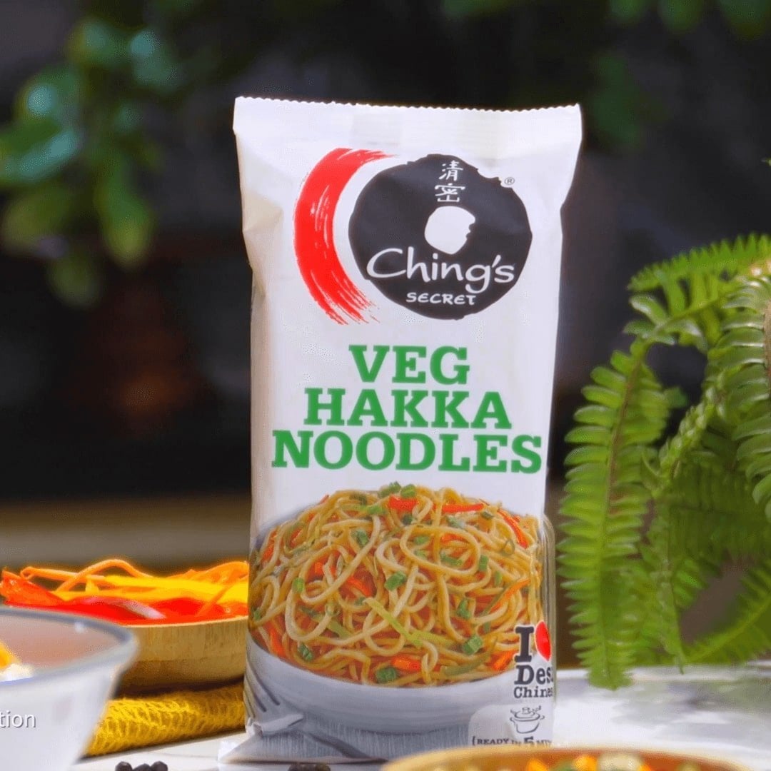 Ching's Secret Ching's Secret Veg Hakka Instant Noodles (Not Fried, Air Dried)