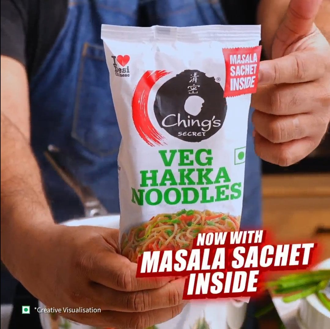 Ching's Secret Ching's Secret Hakka Noodles with Masala (Not Fried, Air Dried)