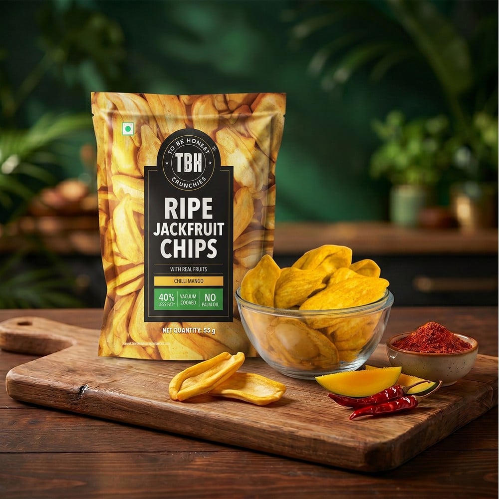 To Be Honest To Be Honest Ripe Jackfruit Chips with Chilli Mango