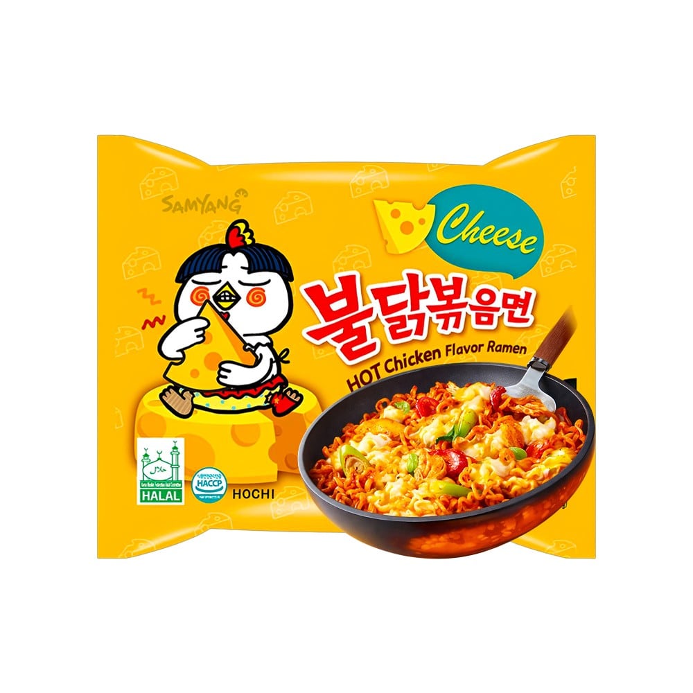 Samyang Samyang Ramen Instant Noodles - Cheese Hot Chicken Flavour