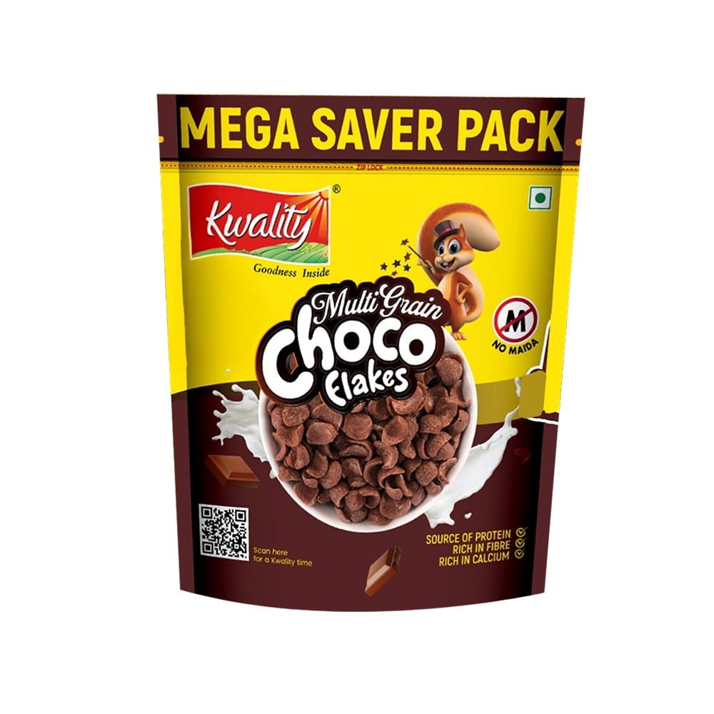 Kwality Kwality Multigrain Choco Flakes - No Maida