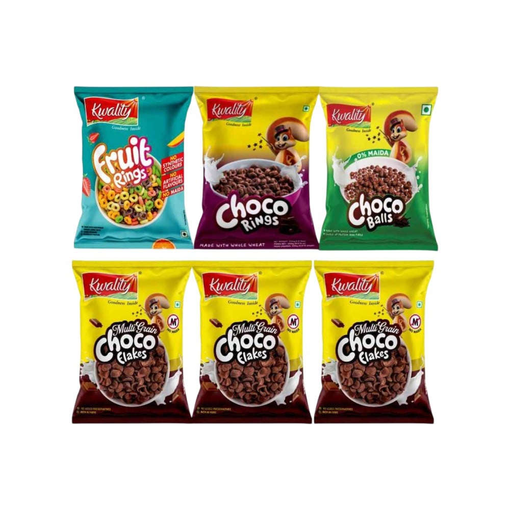 Kwality Kwality Multigrain Chocos & Cereal Combo Pack