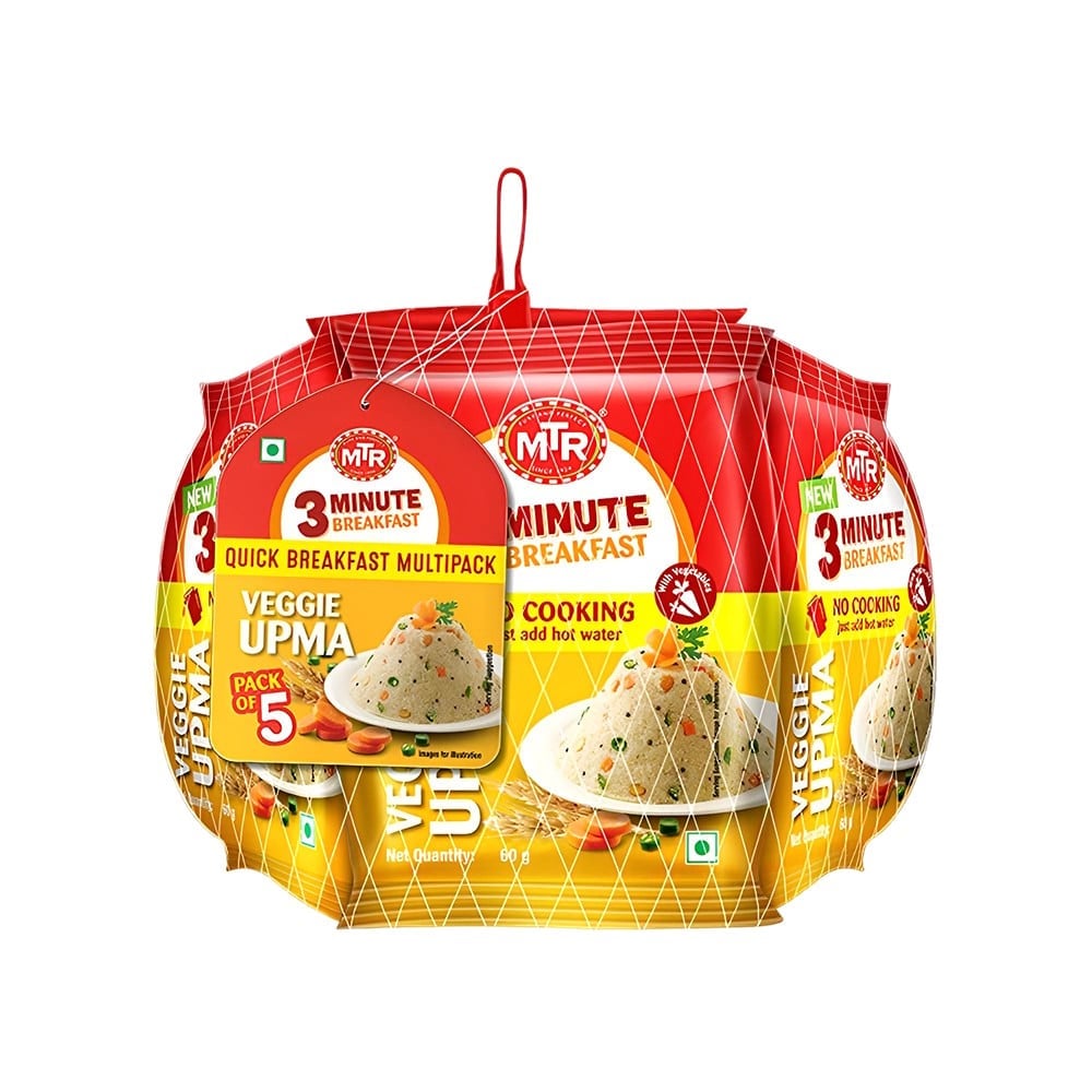 MTR MTR 3 Minute Upma Mix - Pack of 5