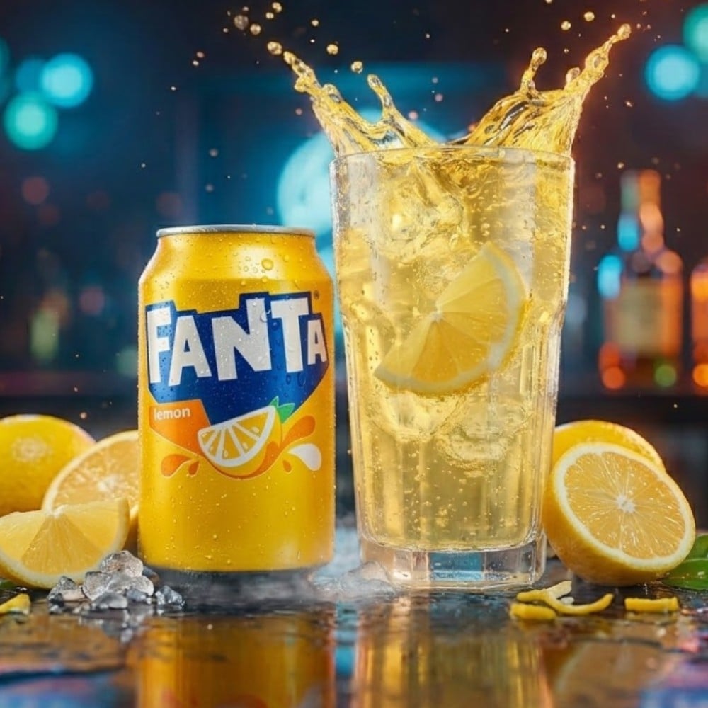 Fanta Fanta Lemon Flavour Soft Drink
